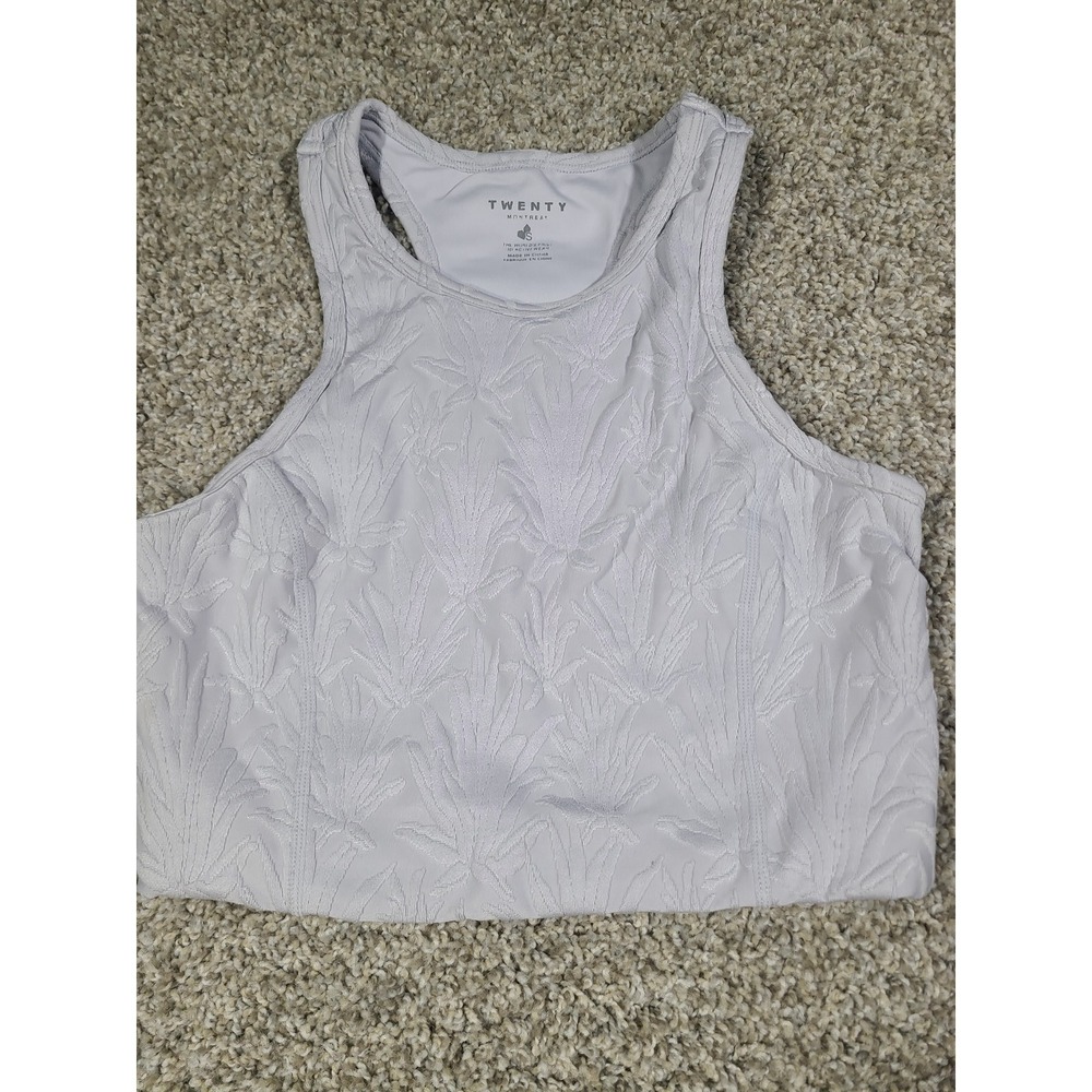 Twenty‎ Montreal Sports Bra Crop Top Small